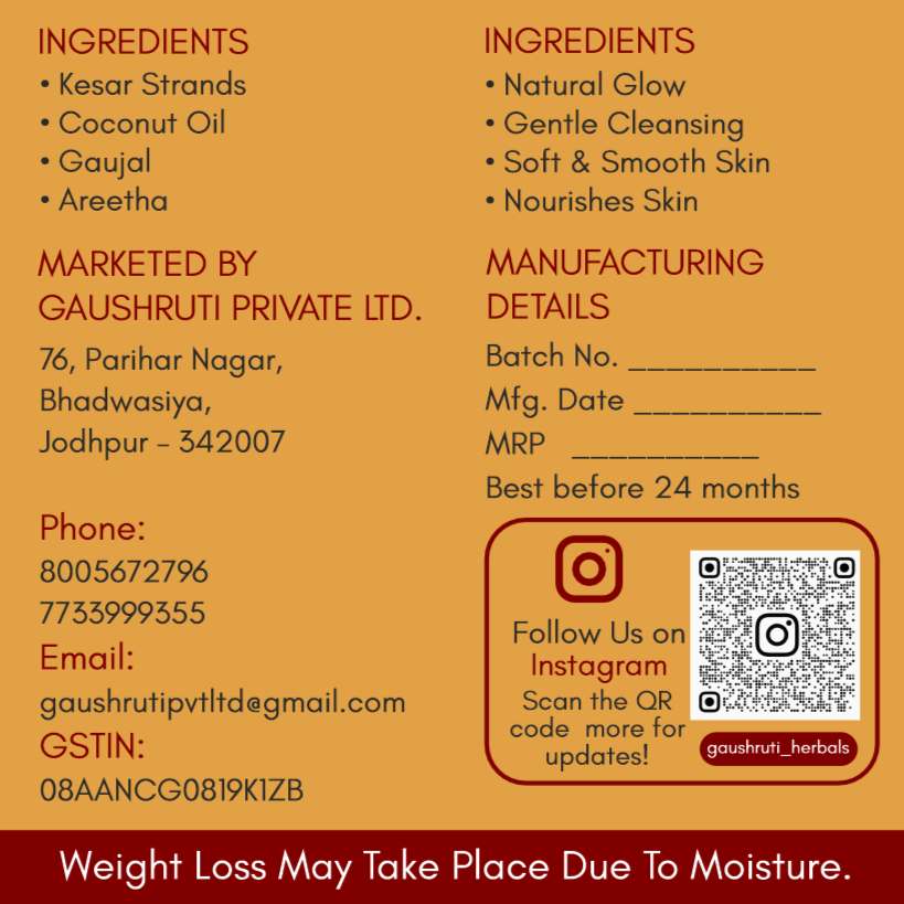 Handmade Kesar Soap